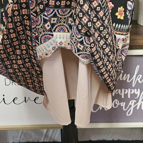 SUGAR LIPS | BOHO FLORAL PRINTED OVERSIZED DRESS - Picture 10 of 16